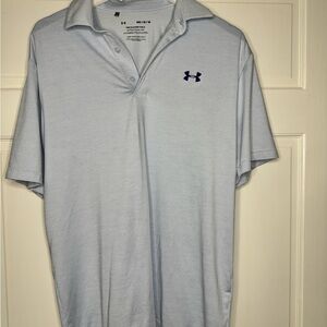 Under Armour Men's Sky Blue Polo Shirt